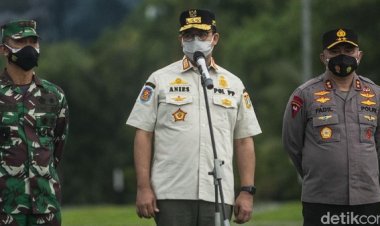 Anies Sebut PPKM Darurat Bukan Satu Lokasi Saja Tapi se-Jawa