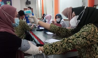 Kodim 0416/Bute Gelar Vaksinasi Covid-19, Dandim: Mendukung Program Serbuan Vaksinasi Nasional