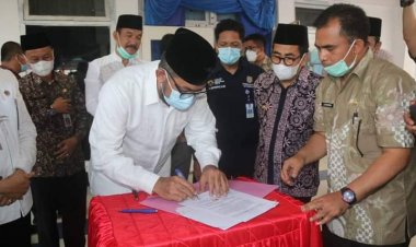 Sekda Apresiasi Penyerahan Aset Pemkab Kerinci Kepada Pemkot Sungaipenuh