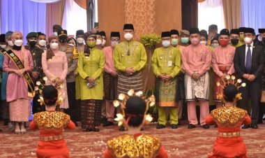 Pj Gubernur Jambi Hadiri Peringatan HUT Kota Jambi ke-75