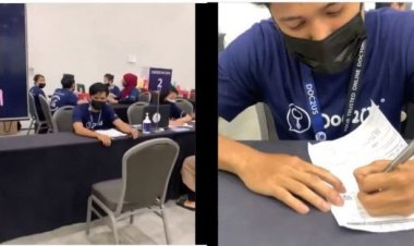 Viral! Wanita Cantik Ini Mau Vaksin Ternyata Dilayani Mantan Suami, Bikin Haru....