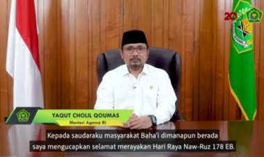Viral Agama Baha'i yang Mendapatkan Ucapan Hari Rayanya oleh Menag Yaqut, Begini Sejarahnya