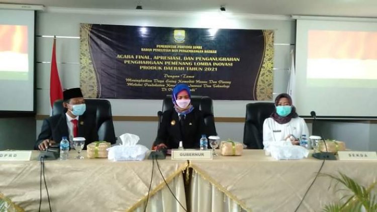 Pj Gubernur Jambi Harap Lomba Inovasi Daerah Lahirkan Inovator Berkualitas
