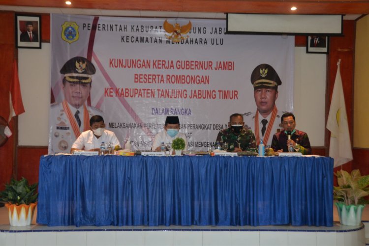 Beri Motivasi Korban Kebakaran di Tanjabtim, Al Haris : Insya Allah Kita Bantu Bangun Rumah Korban