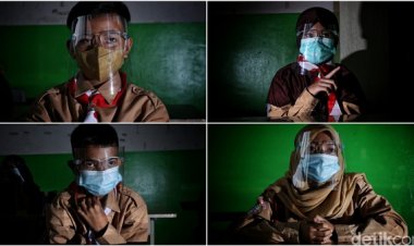 Belajar Tatap Muka Bisa Digelar PAUD-SMA, Acuannya SKB 4 Menteri, Nadiem: Tidak Ada Ekstrakurikuler, Kantin tidak Boleh Buka