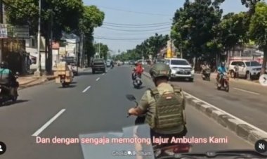 Viral! Ambulans Dicegat Pemotor Saat Bawa Bayi Kritis, Begini Kronologisnya