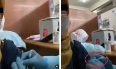 Viral Cewek Ini Disuntik Vaksin 'Kosong', Nakes: Sorry, Sorry, Sorry, yo, Kesalahan