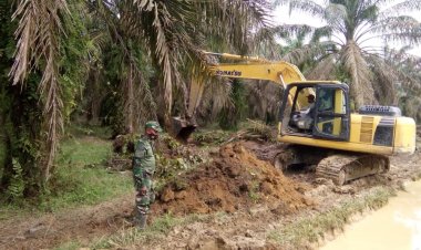 Pantau Pra TMMD ke-112 di Tebo-Jambi, Komandan SSK: Selain Jalan, Rehab Masjid Hingga MCK Dilakukan