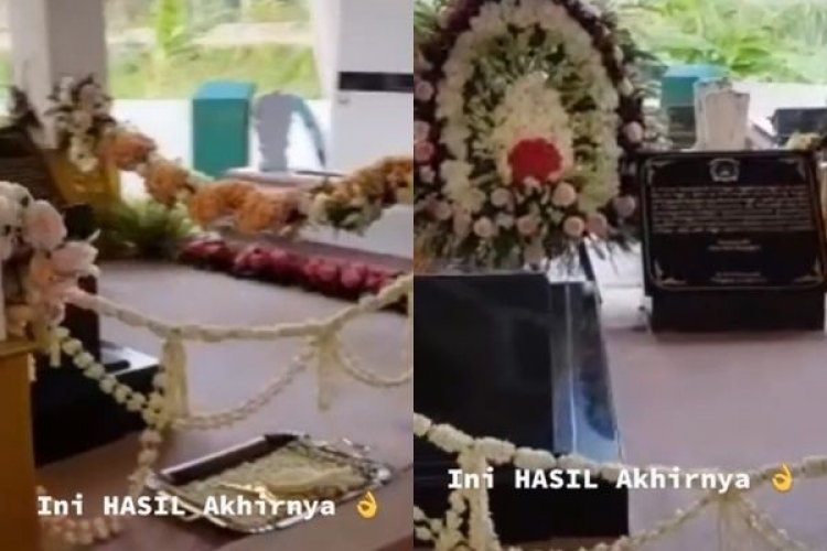 Viral! Kuburan di Dekorasi Indah Mirip Pesta Perkawinan