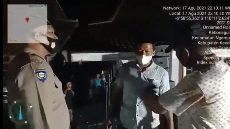 Viral Kades Ini Menantang Saat Pentas Musik Dibubarkan Polisi