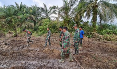 TMMD ke-112 di Tebo, TNI Buka Jalan Alternatif, Lurah: Dulu 12 KM, Kini Hanya 5 KM