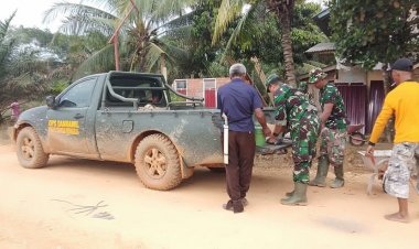 Satgas TMMD-112 Gerak Cepat, Pembangunan Rumah Guru Honorer Dikebut
