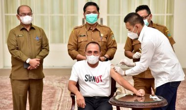 Jokowi: Setiap Saya Datang ke Provinsi, ke Daerah, Selalu yang Dikeluhkan Vaksin, Edy: Berupaya Mempercepat Vaksinasi