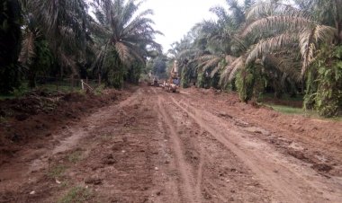Akses Jalan Baru TMMD Tebo-Jambi, Petani: Memudahkan Kami Angkut Hasil Pertanian