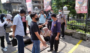 Buang Limbah di Saluran Drainase Kota, Jambi Prima Mall Disidak DPDRD