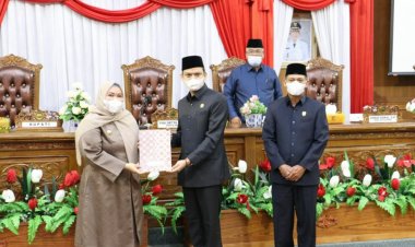 DPRD Muarojambi Gelar Paripurna Penyampaian KUA- PPAS 2021