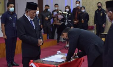 Puluhan Pejabat Eselon III dan IV Pemprov Dilantik Wagub Abdullah Sani, Cek Nama-namanya di Sini
