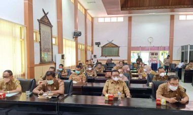 Pimpin Rakor Percepatan Vaksinasi, Bupati Bungo Jambi: Lagi Susun Regulasi Bagi BPD Menolak Vaksin, Jangan Dicairkan Dana Desanya!