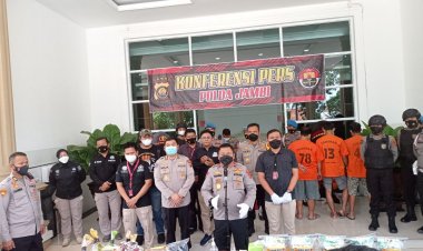 Polda Jambi Gagalkan Penyelundupan Sabu 5 Kg Asal Riau