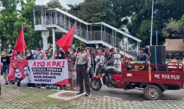 Ayo KPK Segera Periksa Menteri BUMN dan Menko Marves, LMND: di Saat yang Berkuasa Tak Merasakan Penderitaan Rakyat....