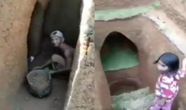 Viral! Kakek di Bone Bangun Rumah di Bawah Tanah, Netizen: Si Kakek Sering Nonton YouTube....