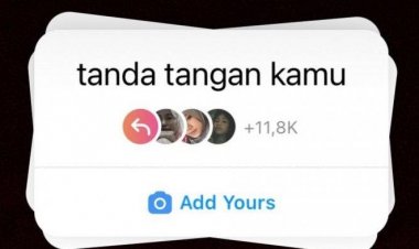 Viral! Tren Challenge Add Yours Instagram, Kemkominfo: Waspada Data Anda....