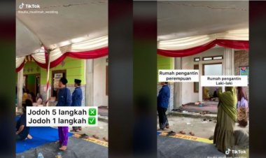 Viral, Pasangan Pengantin Ini Tetangga dan Juga Sepupu: Jodoh Satu Langkah!