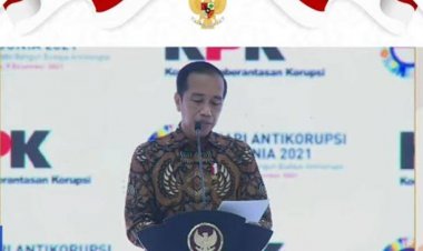 Jokowi: Aparat Penegak Hukum, KPK Jangan Berpuas Diri, Upaya Pemberantasan Korupsi Belum Baik