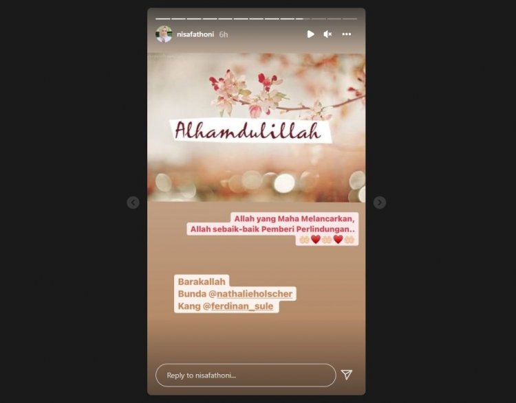 Horee! Rizky Febrian Punya Adik Laki-laki Lagi, Nathalie Holscher Melahirkan Putra Pertama dengan Sule