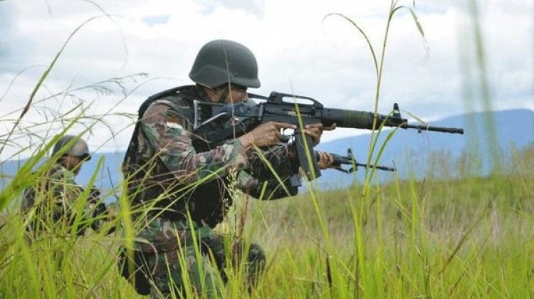 Waduh! Prajurit TNI di Papua Kabur Bawa Senjata Api Jenis SS2V1