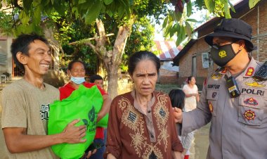 Bawa HT Banyak, Kapolres Bungo-Jambi Sempat Panik Salah Satu Kecemplung Air