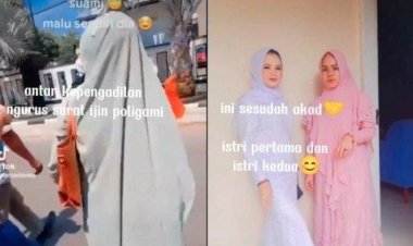 Viral! Istri Bantu Suami Urus Nikah Poligami, Netizen: Respect Banget Sama Kakak, Ikhlas Banget