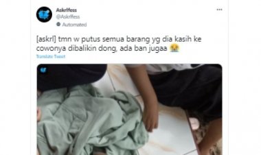 Pria Ini Balikin Barang dari Mantan Pacar, Duit Ribuan Hingga Ban Motor, Netizen: Kepo, Putusnya Kenapa Sampai Kayak Gini?