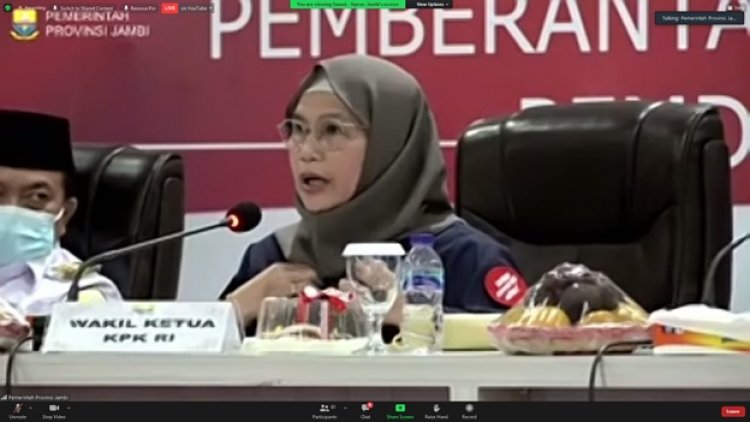 Duh, KPK Sebut Survei Penilaian Integritas Provinsi Jambi di Bawah Rata- rata