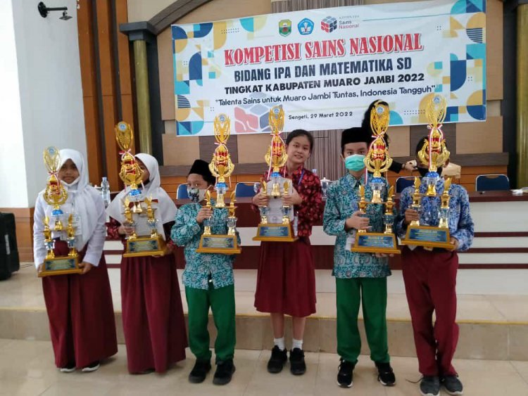 Perwakilan Jaluko dan Kumpeh Ulu dan Raih Juara KSN IPA dan MTK Tingkat Kabupaten Muarojambi