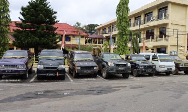 BBM Langka, Polres Bungo-Jambi Tangkap Belasan Mobil Diduga Pelangsir BBM Bersubsidi