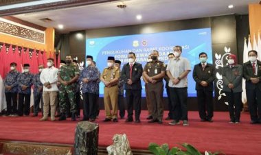 Gubernur Jambi Al Haris Kukuhkan FKDM, Segera Bahas Harga Minyak Goreng