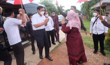 Bupati Masnah Sambut Kunker Menteri Koordinator Bidang Kemaritiman dan Investasi RI