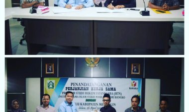 Siap-siap Hadapi Pemilu Serentak 2024, Bawaslu Merangin Jalin Kerja Sama dengan IAI SMQ Bangko