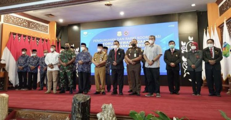 Gubernur Jambi Al Haris Kukuhkan FKDM, Segera Bahas Harga Minyak Goreng