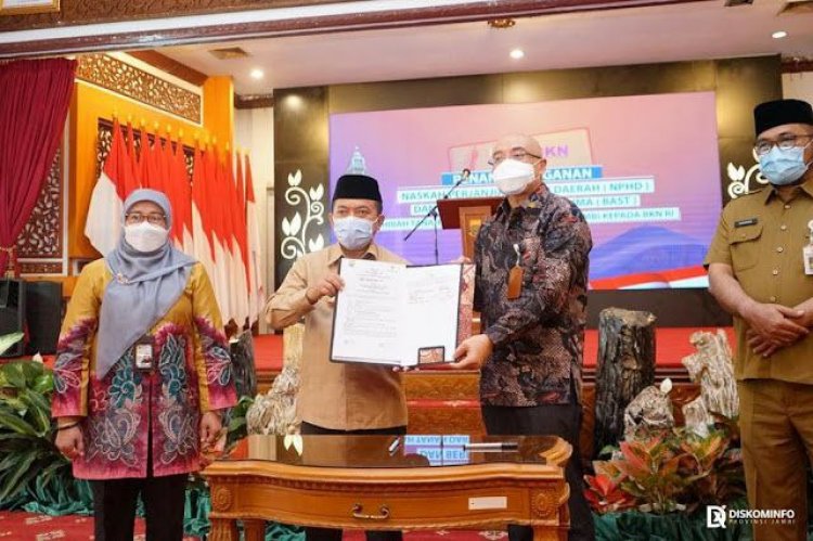 Gubernur Jambi Al Haris: Hibah Tanah Wujud Sinergitas Antara Pemprov Jambi dan BKN RI