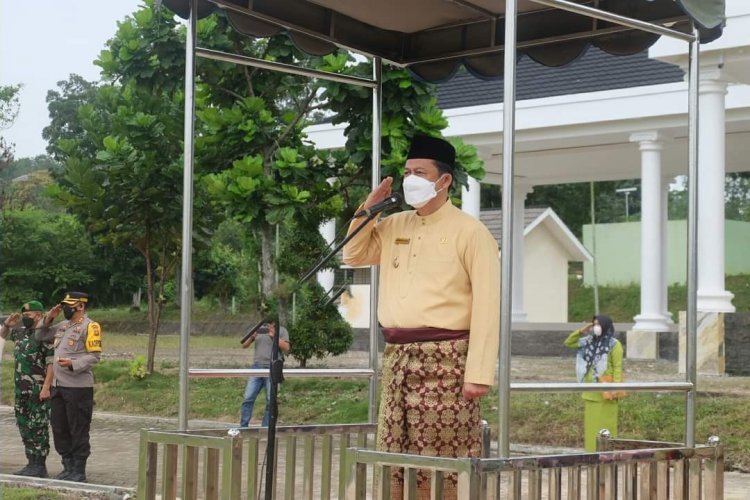 Wabup BBS Pimpin Upacara HUT Provinsi Jambi ke-65