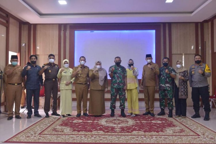 Bupati Masnah dan Wabup BBS Sambut Silaturahmi Danrem 042 Gapu di Muaro Jambi