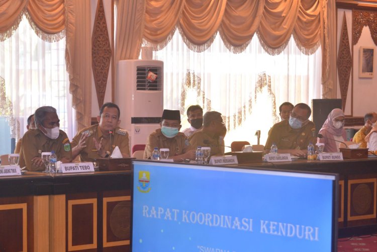 Wabup BBS Hadiri Rakor Kenduri Swarna Bumi Peradaban Sungai Batang Hari