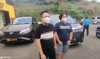 Periyanto! Pria Naik Alphard Garang Maki-maki Kapolsek, Kini Ciut Nyali dan Minta Maaf