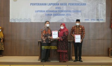 Muarojambi Terima Opini WTP Keenam Secara Beruntun