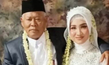 Viral! Kakek 63 Tahun Ini Bikin Jomblo Semakin Ngenes, Nikahi Gadis Cantik