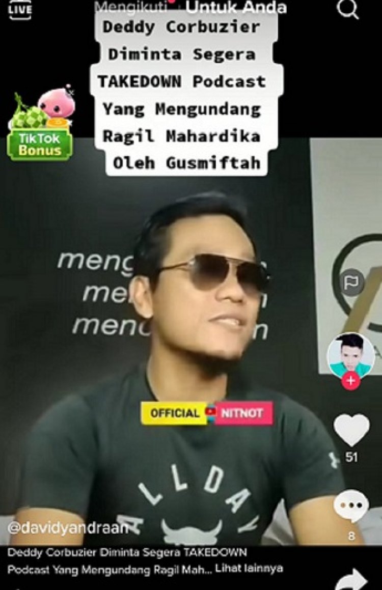 Gus Miftah Kena Getahnya Usai Deddy Corbuzier Undang Pasangan LGBT di Medsos: Saya Minta untuk Di-takedown