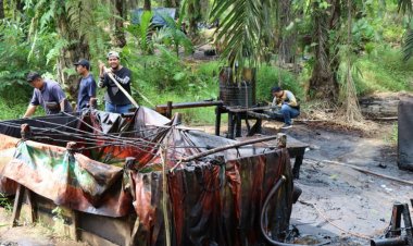 Ilegal Drilling Masih Marak di Muarojambi, Razia di Bahar Selatan Tak Berhasil Tangkap Pelaku