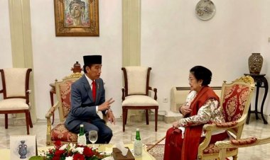 Bertemu Empat Mata Jokowi dan Megawati di Istana Bahas Ini....